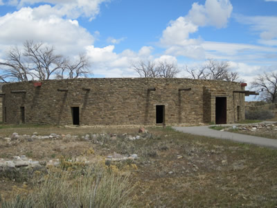 reconstructed great kiva